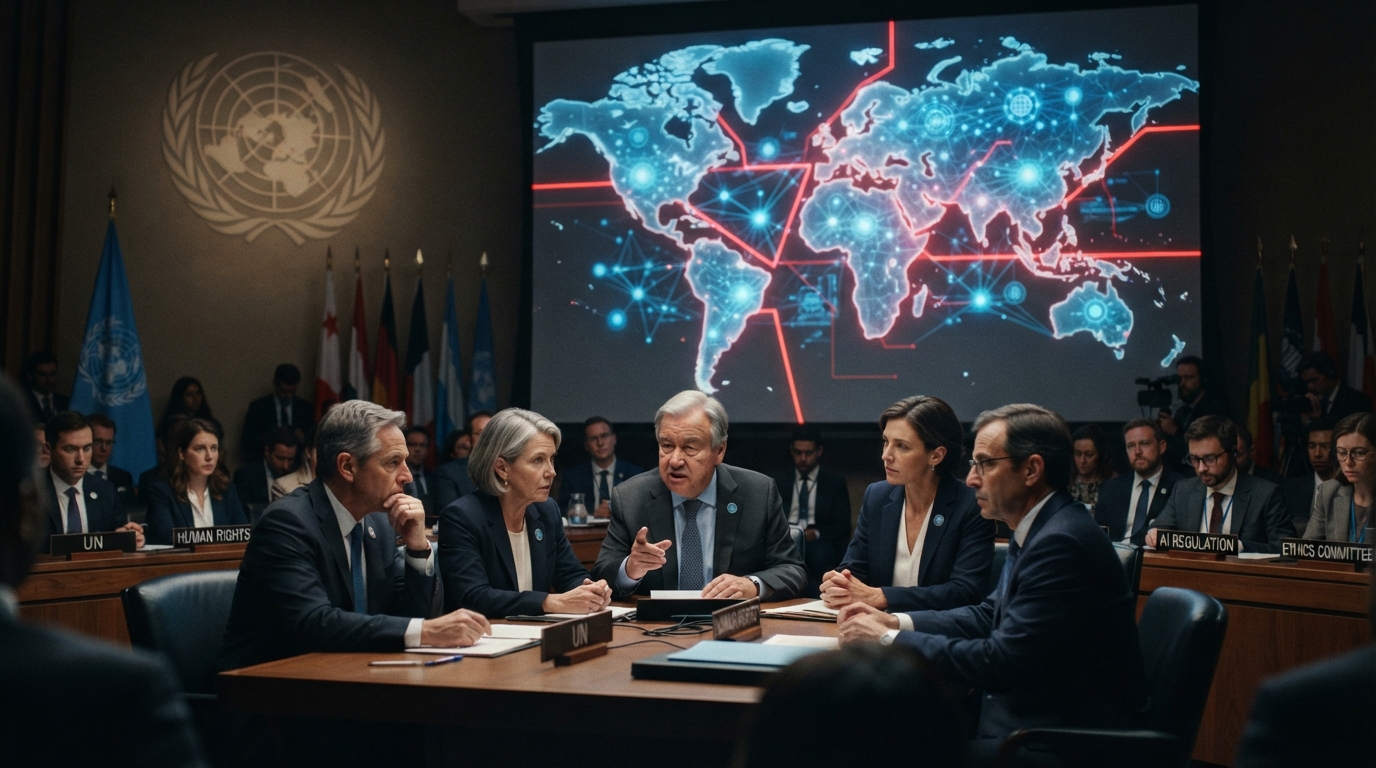 La ONU pide líneas rojas vinculantes para la IA: «un puñado de hombres tiene poder casi ilimitado»