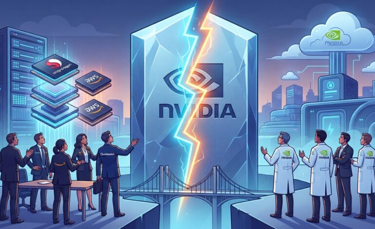 Qualcomm y Amazon firman por hasta US$60.000 millones en chips de inferencia: la primera grieta real en el dominio de Nvidia