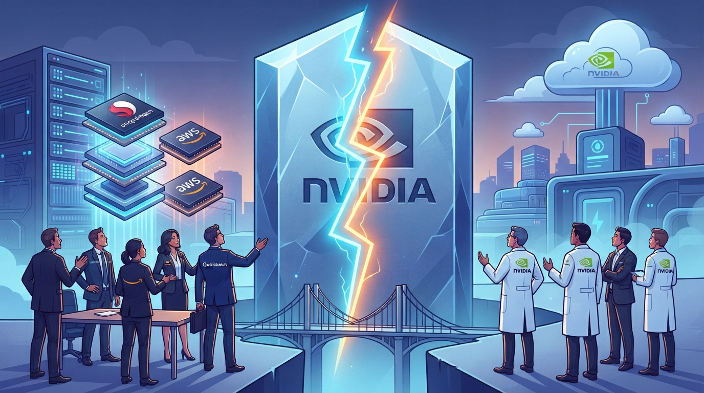 Qualcomm y Amazon firman por hasta US$60.000 millones en chips de inferencia: la primera grieta real en el dominio de Nvidia