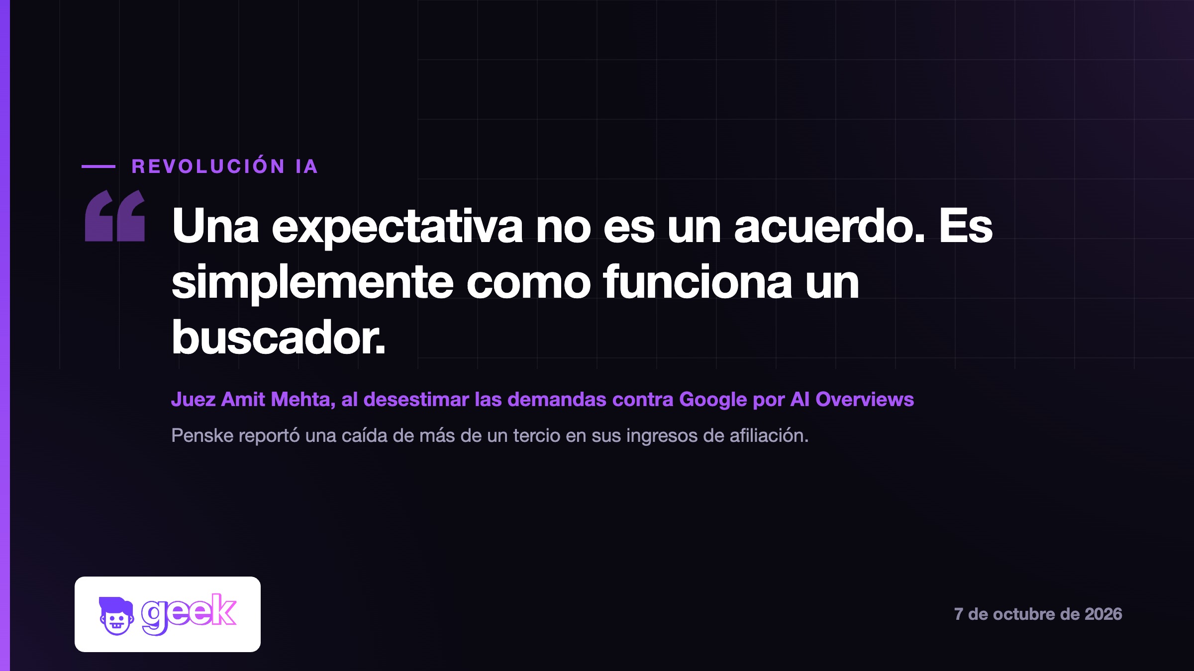 AI Overviews: un juez tumba las demandas de los editores